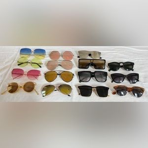 LOT sunglasses - Quay Australia + others